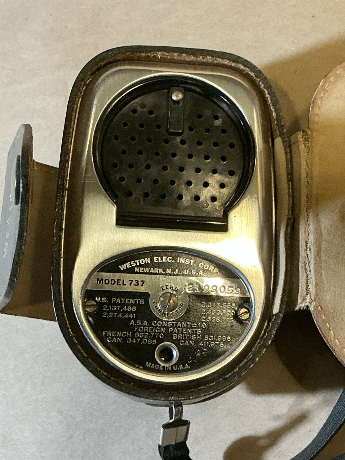 Vintage Weston Master III Universal Exposure Meter As Is INV-AT26