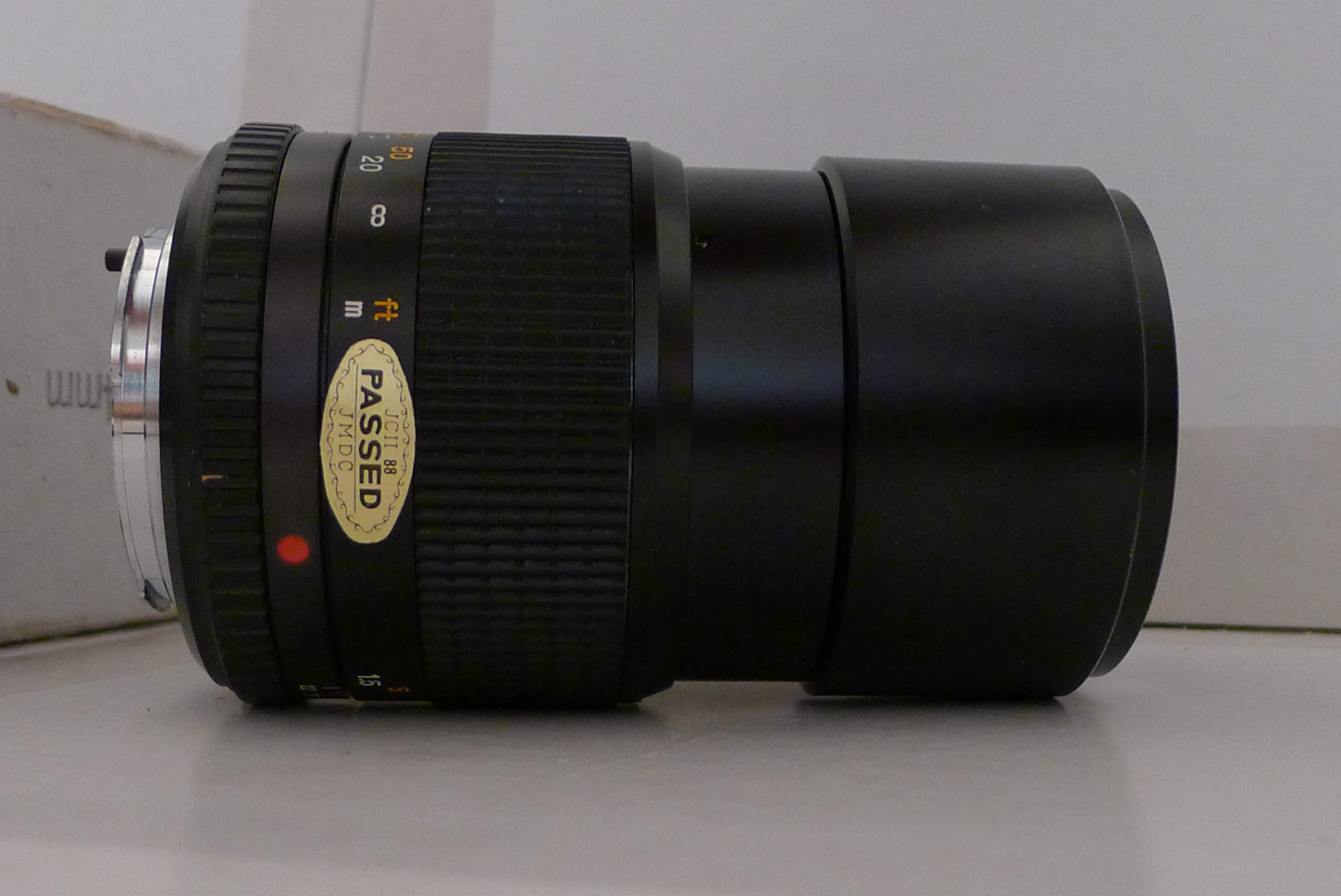 Minolta MD Celtic 135mm 1:3.5 Lens 55mm +End Caps- Japan TESTED