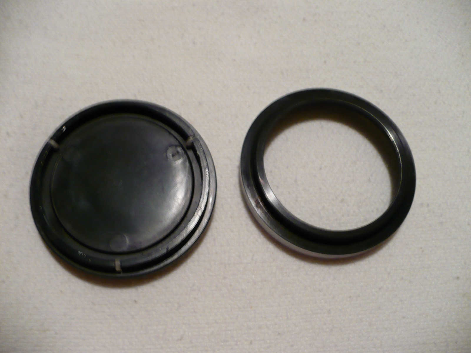 Vintage WOLLENSAK Zoom Lens Cover Cap & Size 6 Drop In Filter Ring