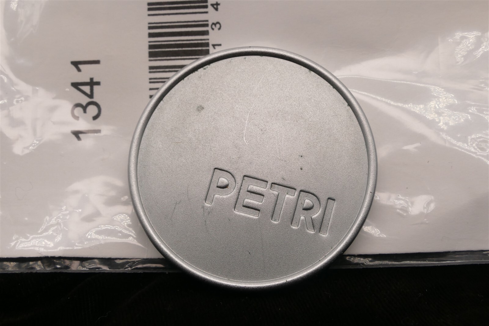 Petri Vintage Chrome Metal 48mm Push On (43mm Filter) Front Lens Cap / Cover