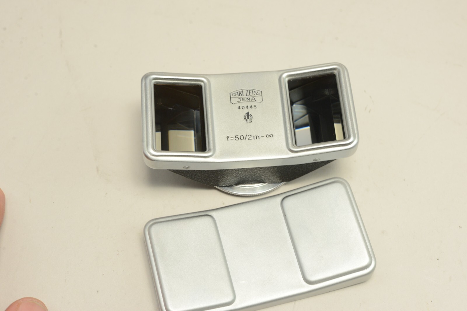 CARL ZEISS JENA 40445 STEREO PRISM f=50/2m=Infinity