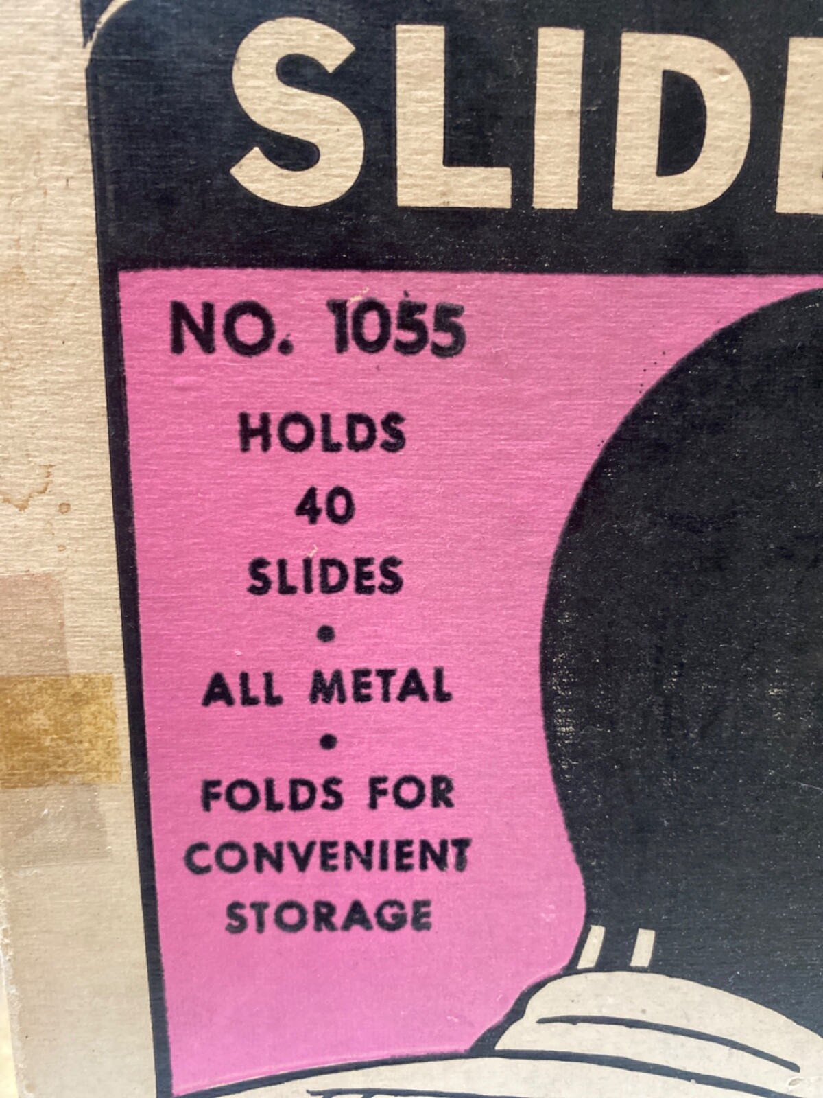 LOGAN ILLUMINATED SLIDE SORTER E-Z VIEW WITH ORIGINAL BOX #1055 ***NO LIGHT