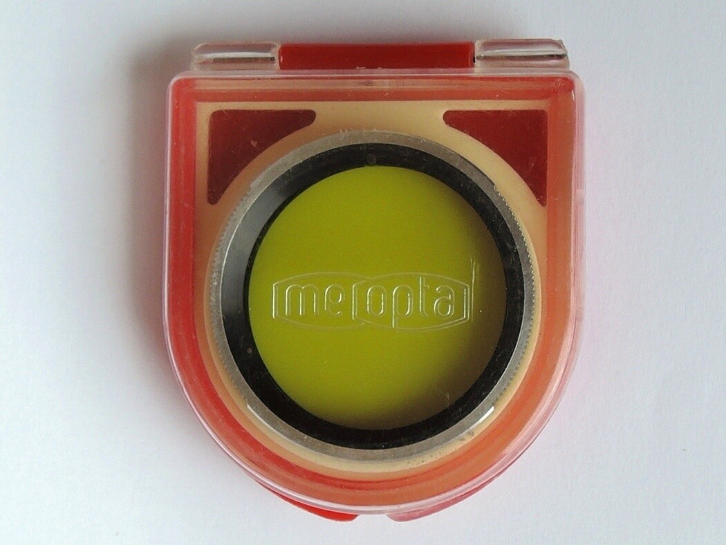 Flexaret MEOPTA GGR1 B36 Color Filter Czechoslovakia Genuine Accessories MINT