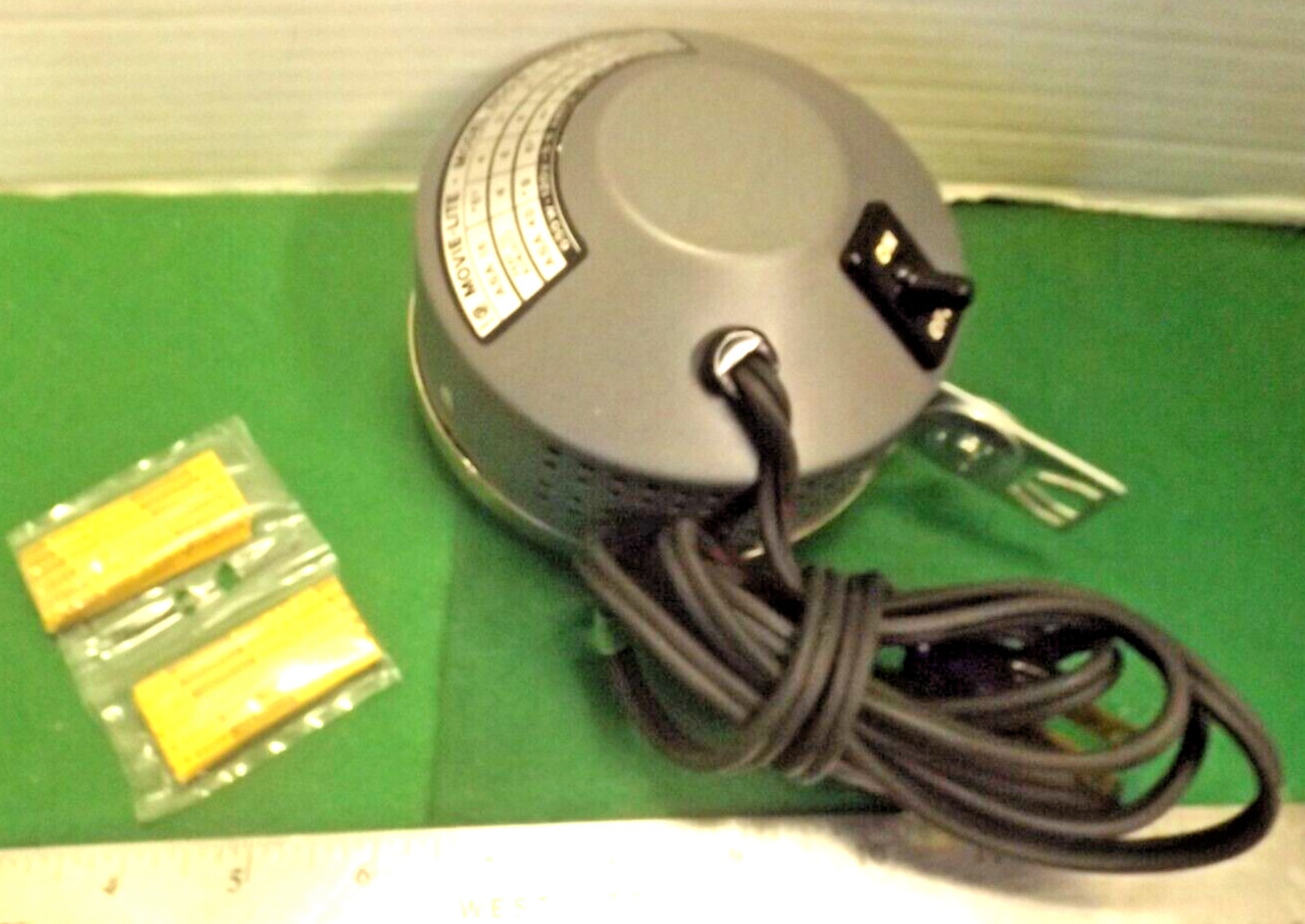Vintage SUNSET General Electric Movie Lite DWA Lamp Model 850 D Made in USA