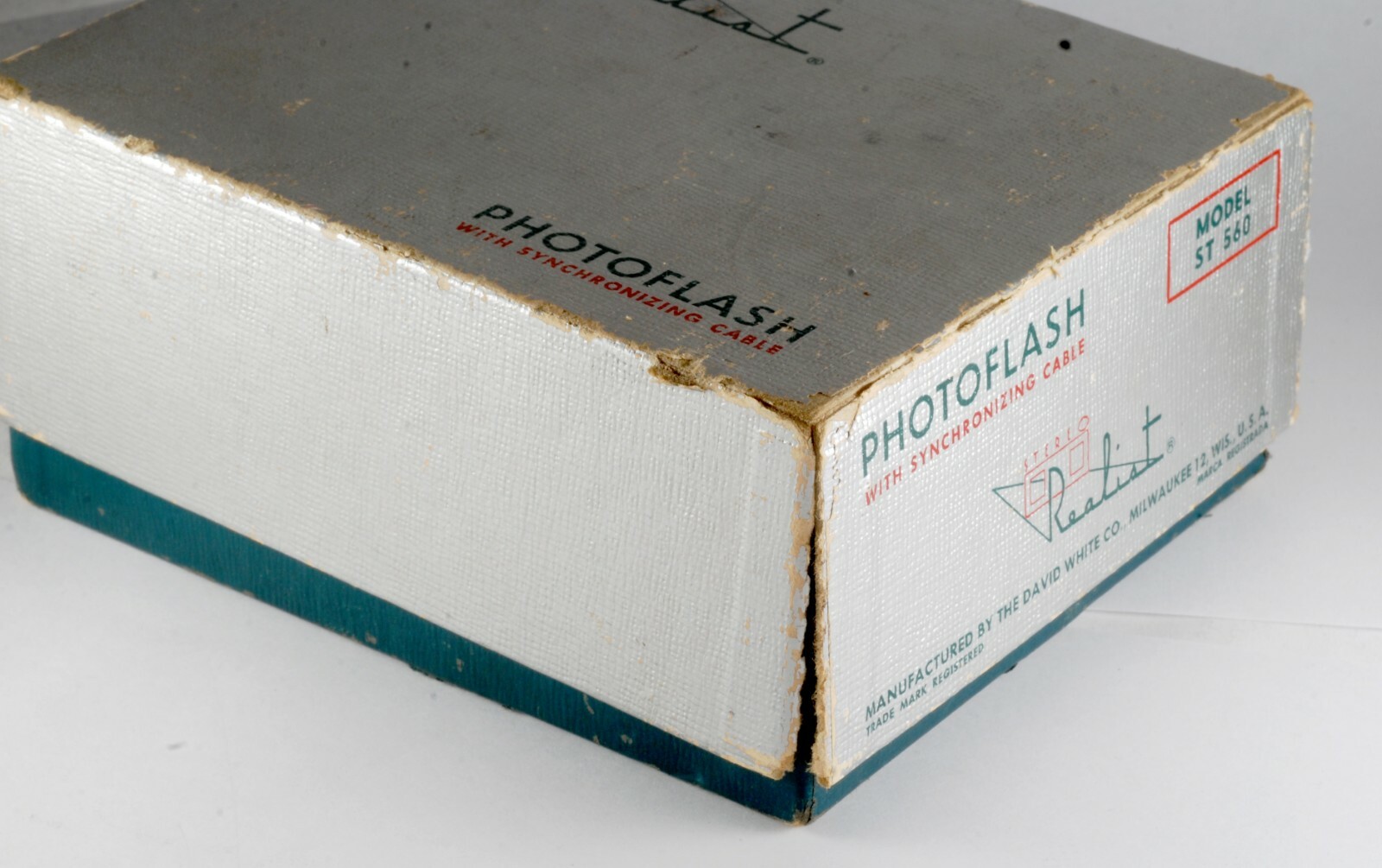 Stereo Realist Photoflash In Original Box Model ST-560 Nice Condition Clean