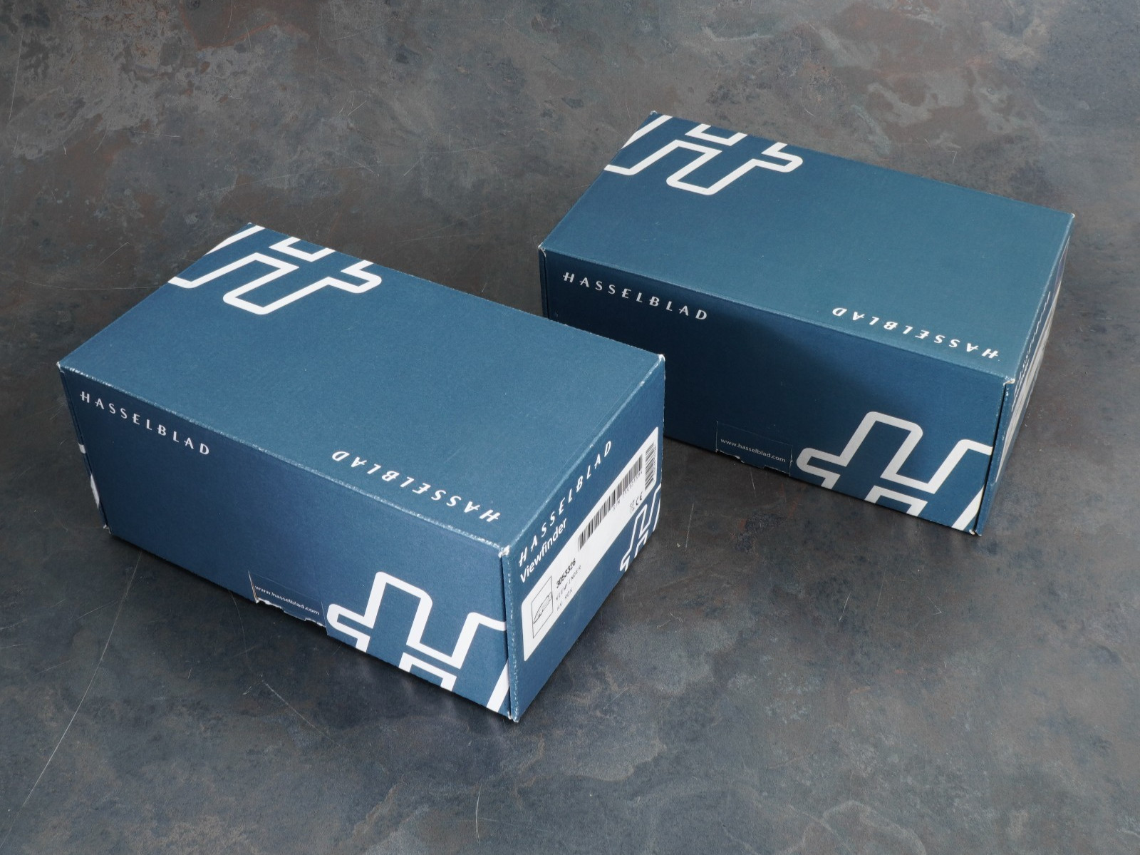 – SET OF 3 HASSELBLAD H SYSTEM RETAIL BOXES-H1 KIT BOX AND (2) HV 90X VIEWFINDER