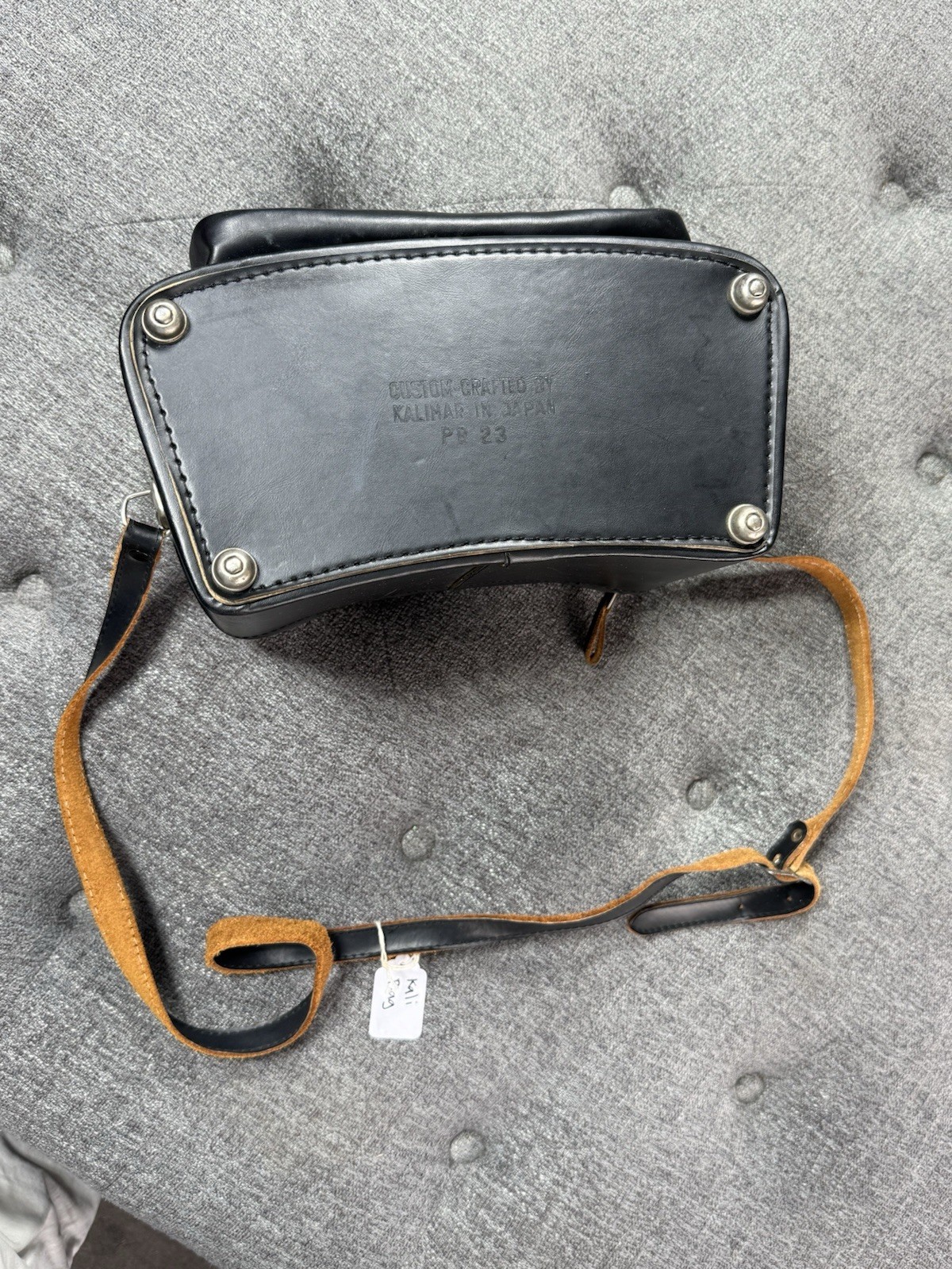 Rare Vintage Kali Bag Retro Film Camera Leather Case Bag Japan