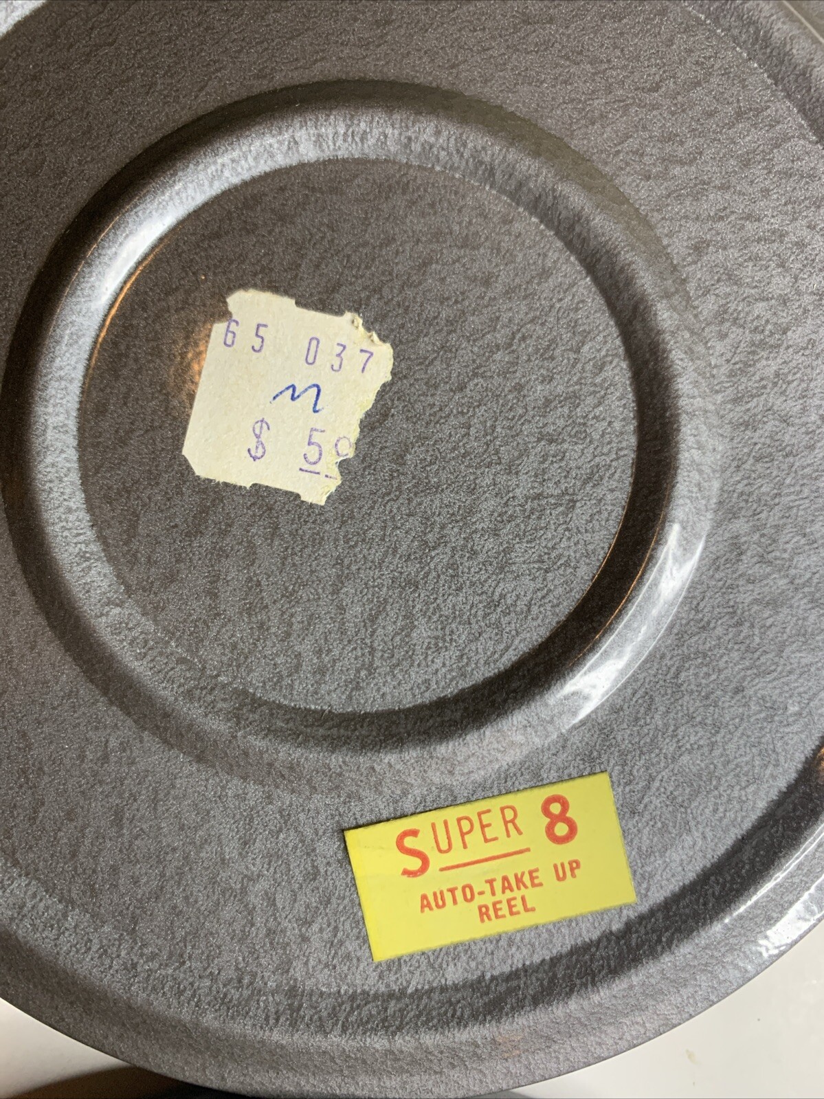 Vintage Empty 8mm Metal Film Cans Tin Canister Grey