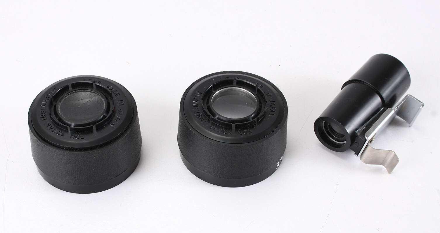 LENTAR AUXILIARY LENSES FOR CERTAIN KODAK INSTAMATICS (HAZE+DEPOSITS)/210225