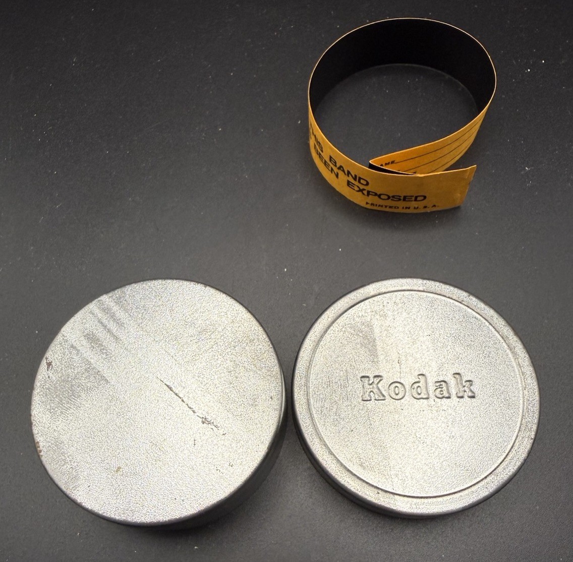 Vintage Kodak 8 mm Tin Film Canister- Empty
