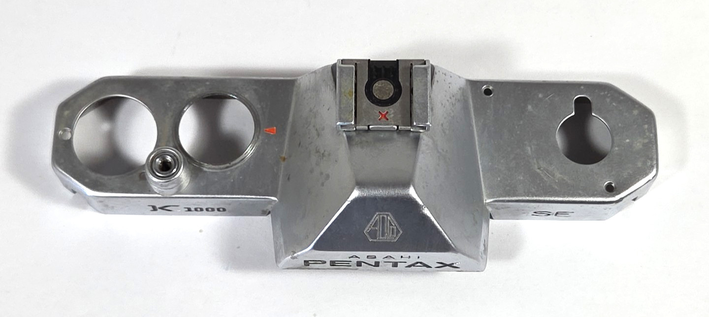Pentax K-1000 SE – 35mm SLR Camera Parts: Top Cover & Screws