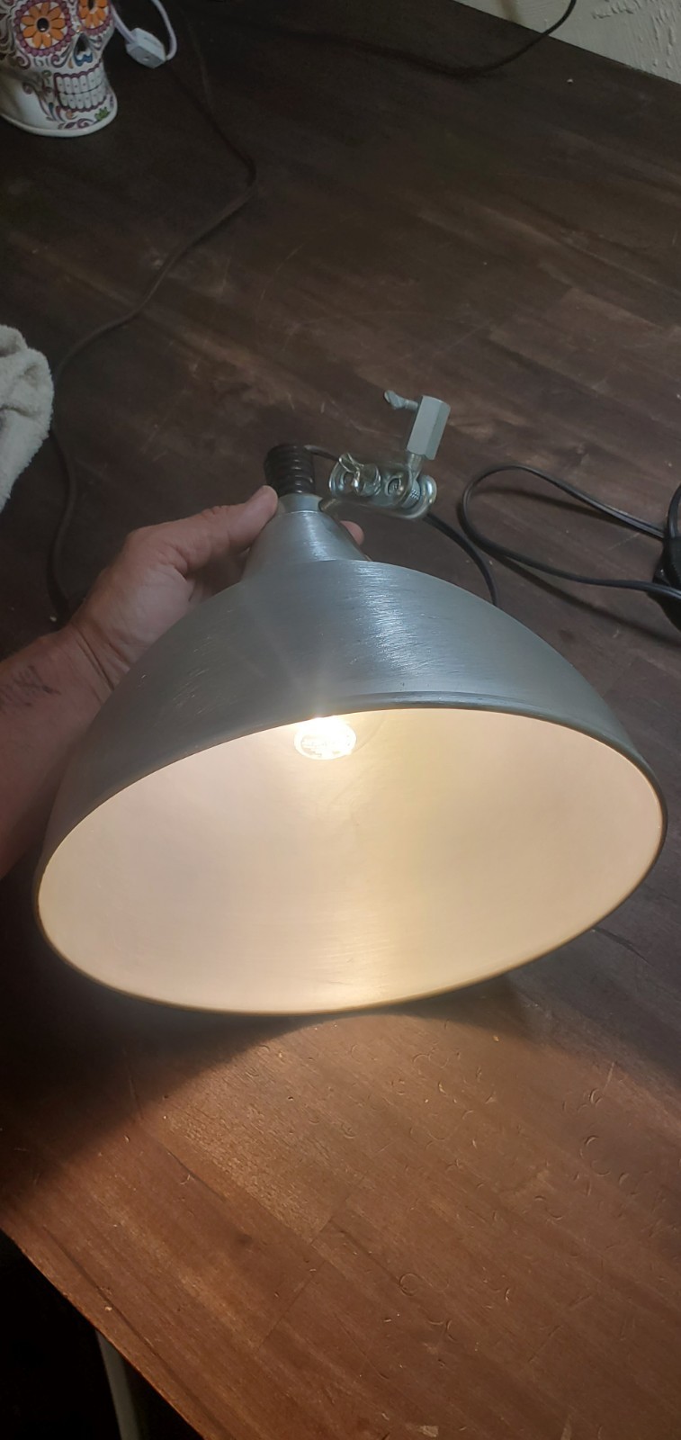 Pair Of Acme Lite Aluminum Photo Shoot Light Fictures Tested With Brackets