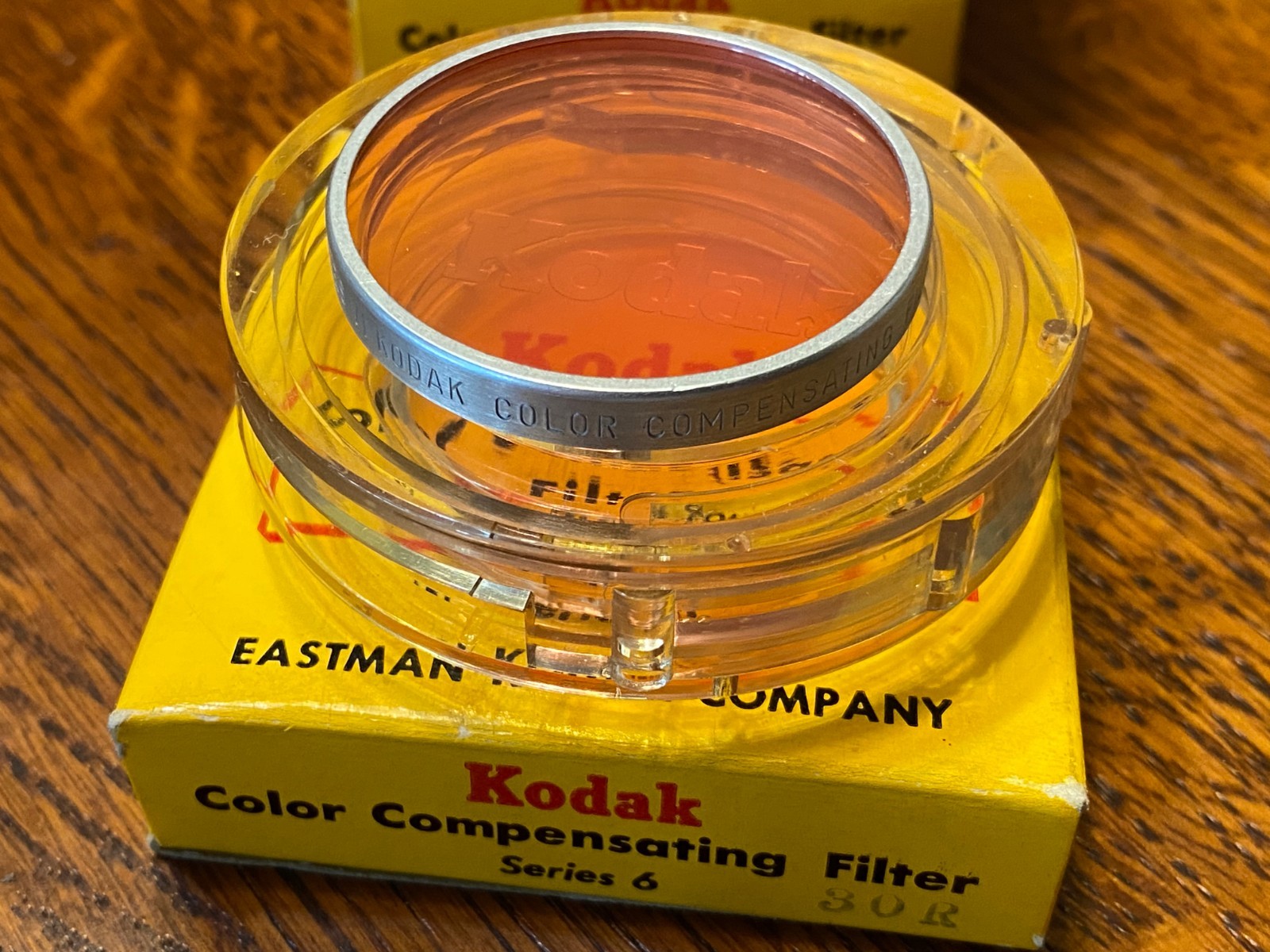 Vintage Kodak Series 6 30R Color Compensating Filter