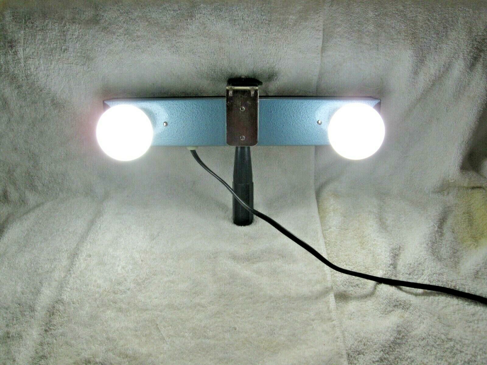 Vintage Collectible MOV-E-LITE 2 Bulb Fixture With Original Box-Camera-Photo-RV!