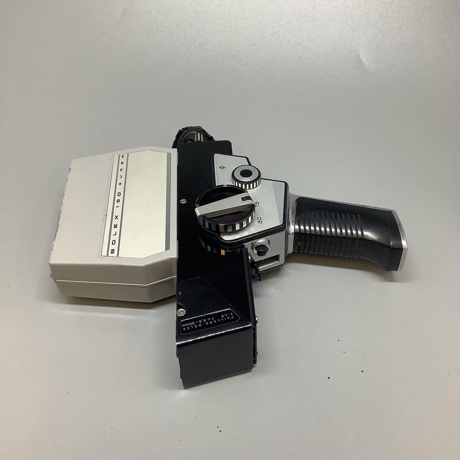 Bolex 150 Super Super 8mm Movie Camera w/ Bolex Lite S2
