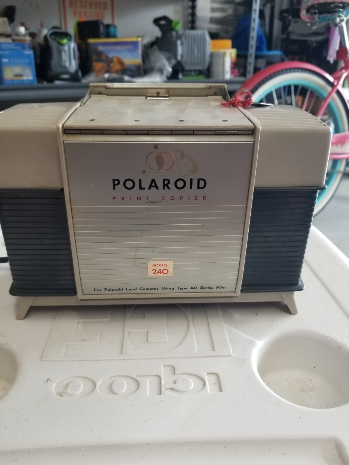Vintage Polaroid Print Copier #240 in Original Box From 1958-FREE SHIPPING 🌈🌈!