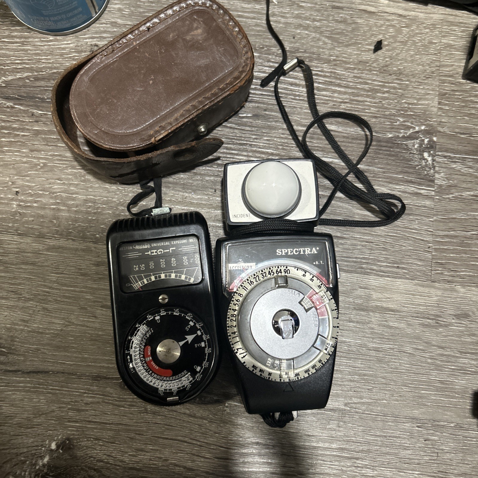 VINTAGE WESTON MASTER II LIGHT METER UNIVERSAL EXPOSURE METER, UNTESTED, PHOTOS
