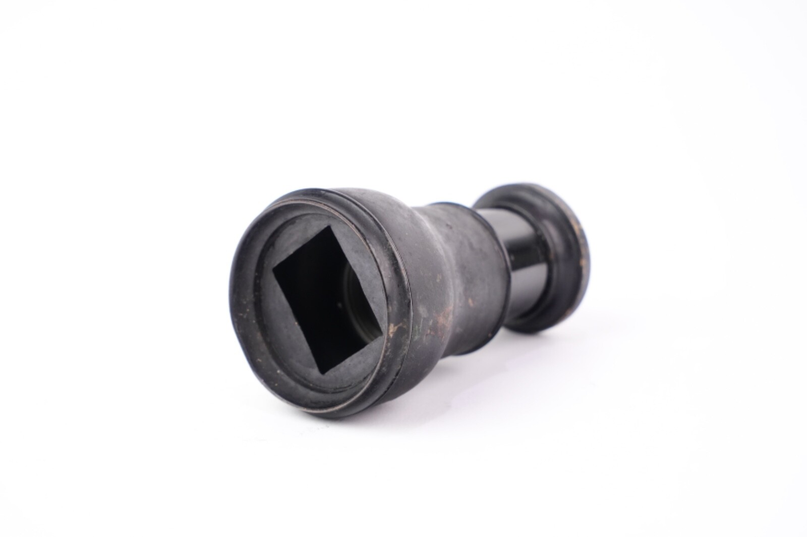 Cinema accessory. Former blue filter field finder. Director viewfinder.