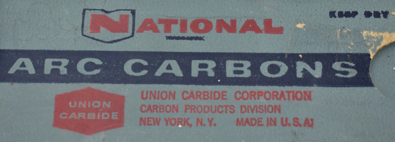 Lot of 64 – National Arc Carbons L8113 6.4mm x 6″ Micro Projector Core