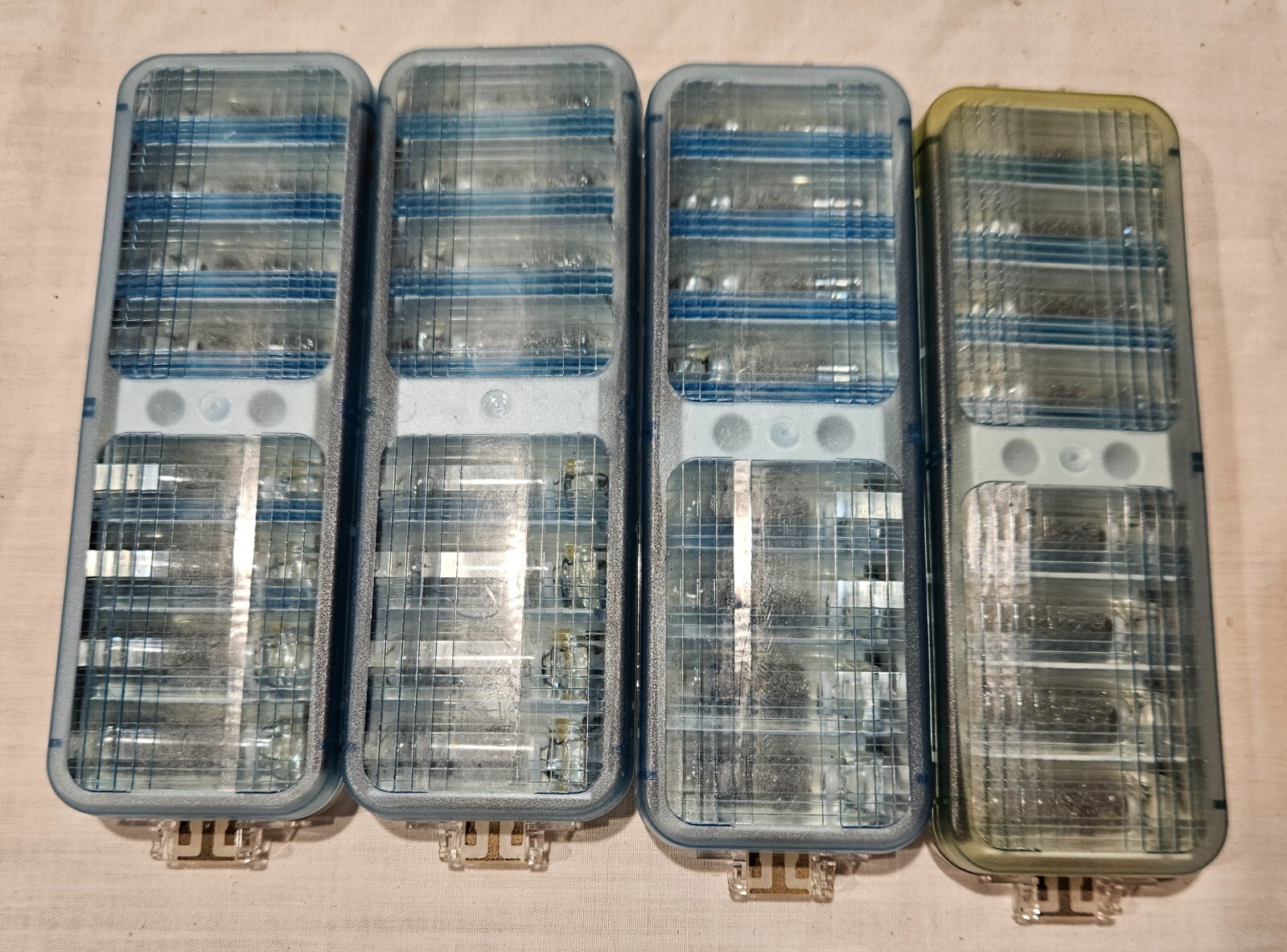 Vintage 4 General Electric FlipFlash Bars