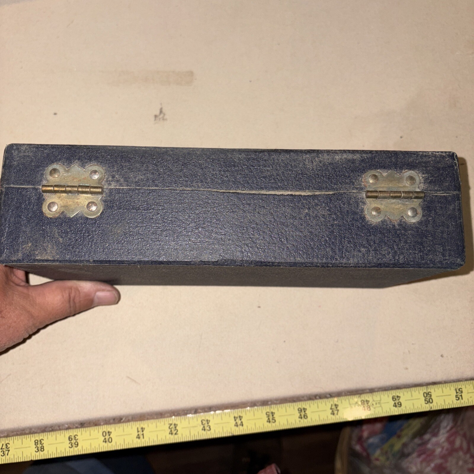 Vintage 1954 Barnett Jaffe Baja Slide Case Holds 100 With Catalog & Pricelist
