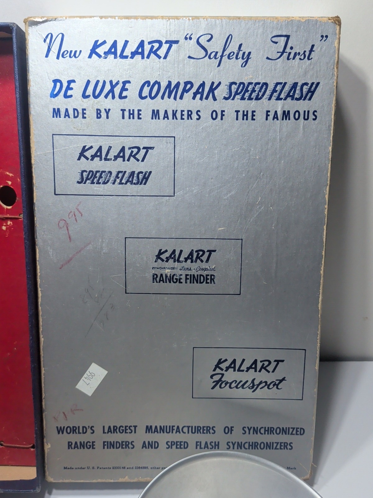 ✨VINTAGE✨ Kalart Safety First De Luxe Speed Flash Unit With Box