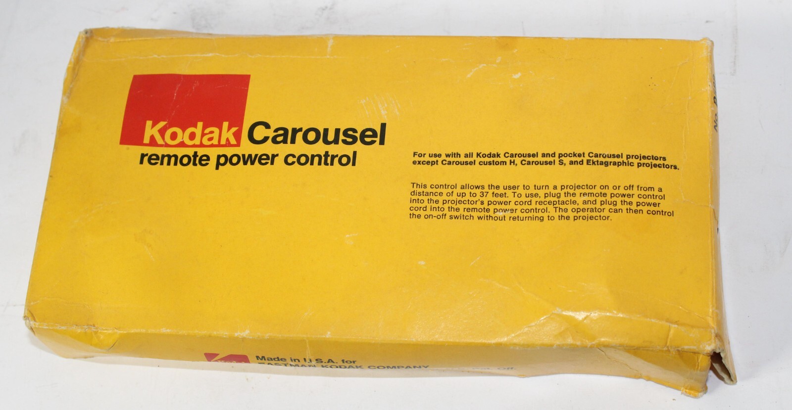 KODAK CAROUSEL REMOTE POWER CONTROL No. B588 CAT 108 7154