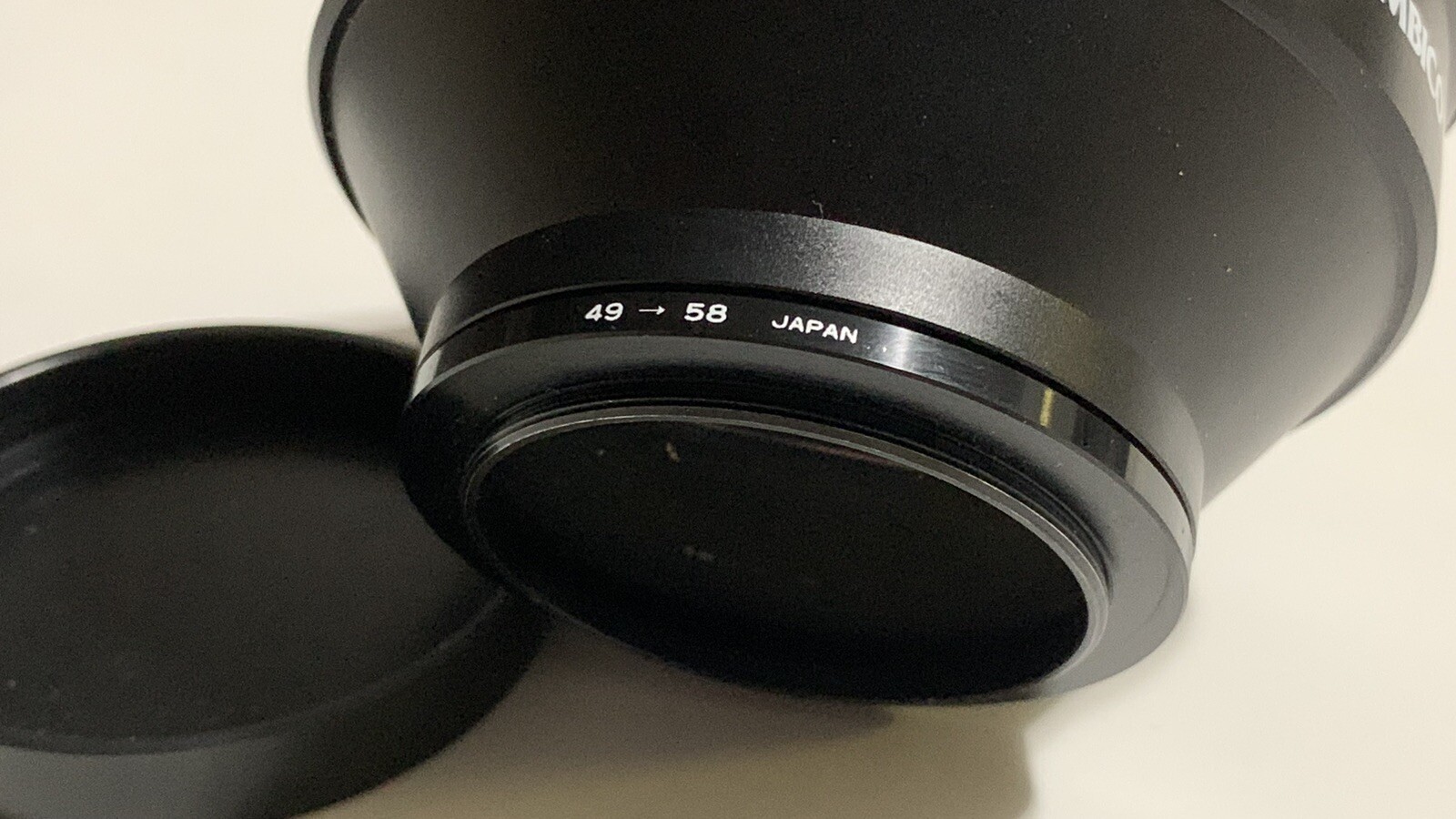 Ambico Video V-0312 1.5X Tele Converter Camera Lens W/ Case Made In Japan