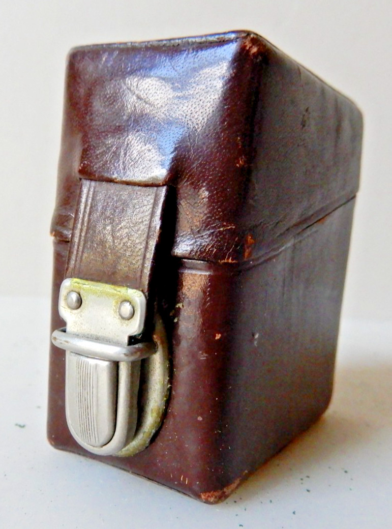 Kodalux Exposure Meter made in Germany c.1955 with Original Leather Case
