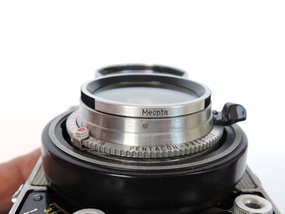 Flexaret UV B36 Filter Meopta Accessories Bayonet RARE + right blue plastic box.