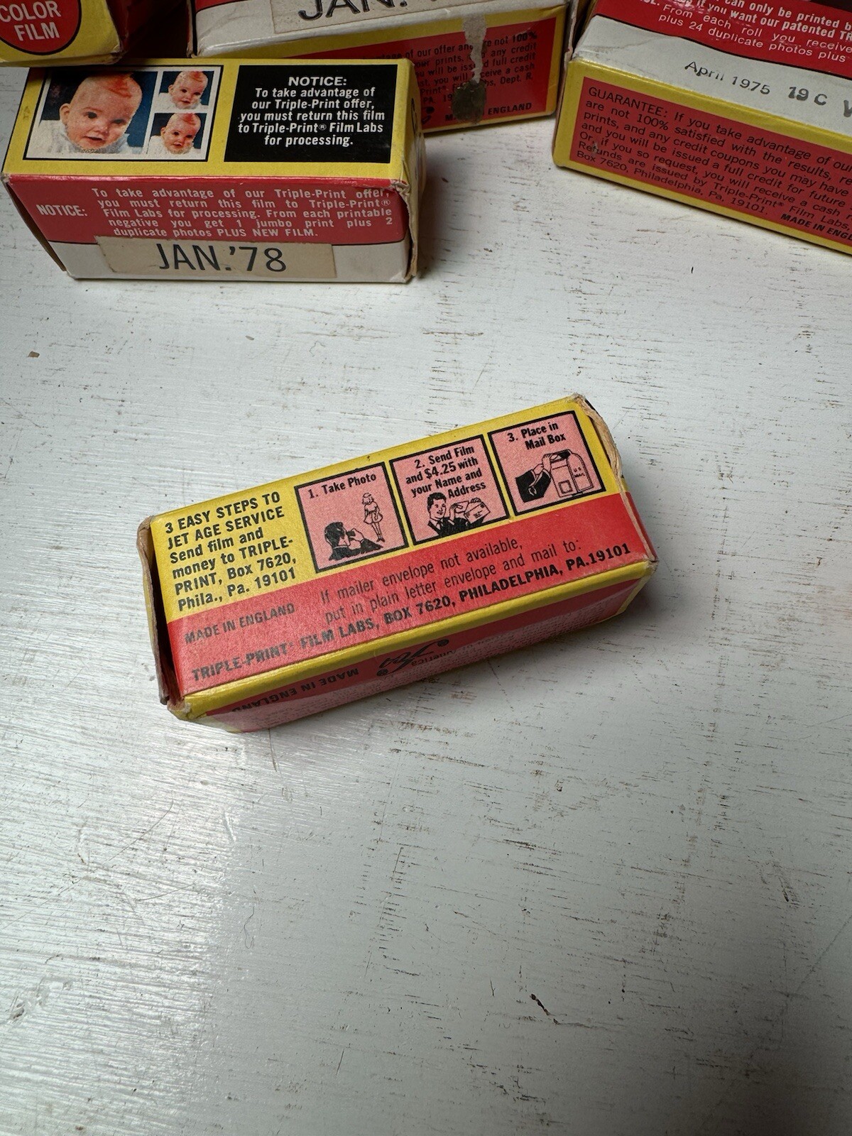 Vintage 1970’s FCA Film Lot