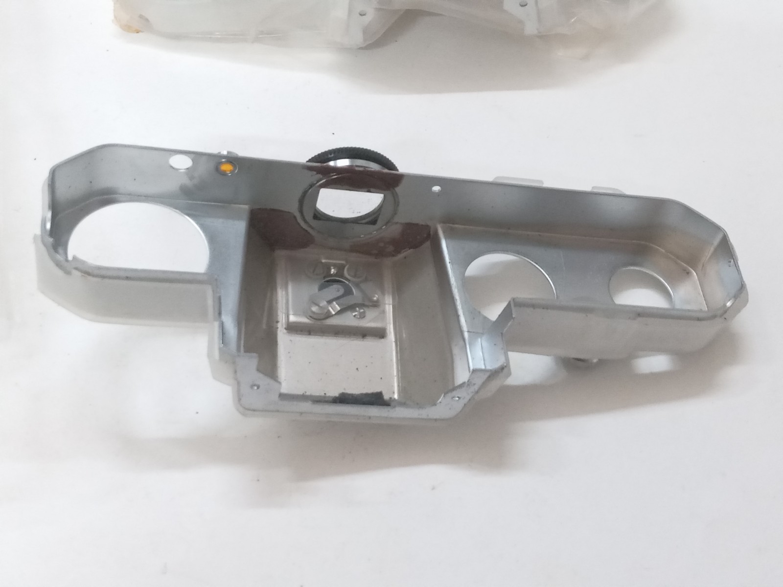 New Old Stock Nikkormat / Nikomat EL Chrome Silver Top Plate Spare Part