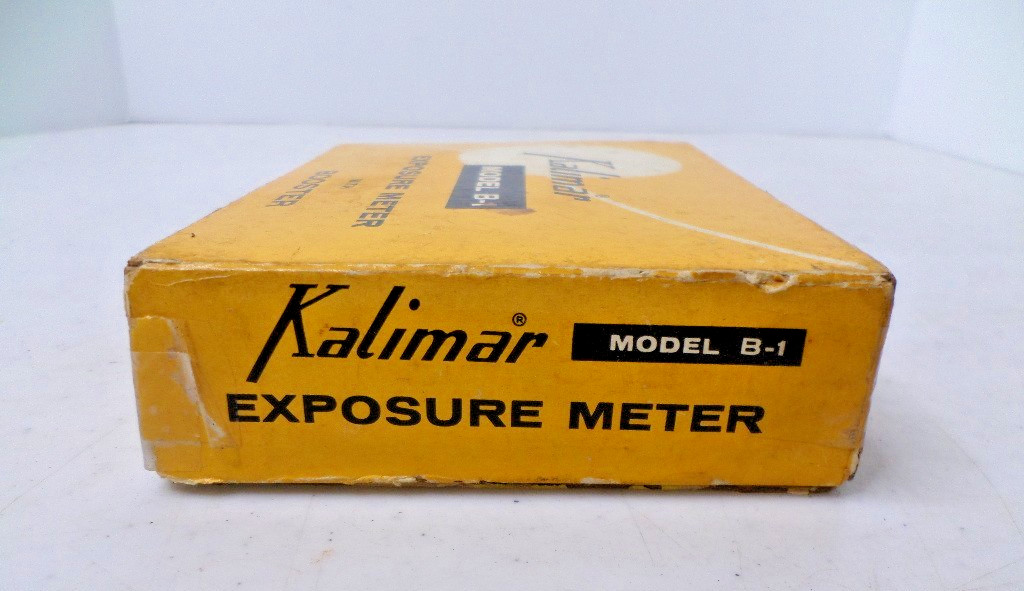 Vintage KALIMAR B-1 EXPOSURE METER & BOOSTER KIT W/Original Box