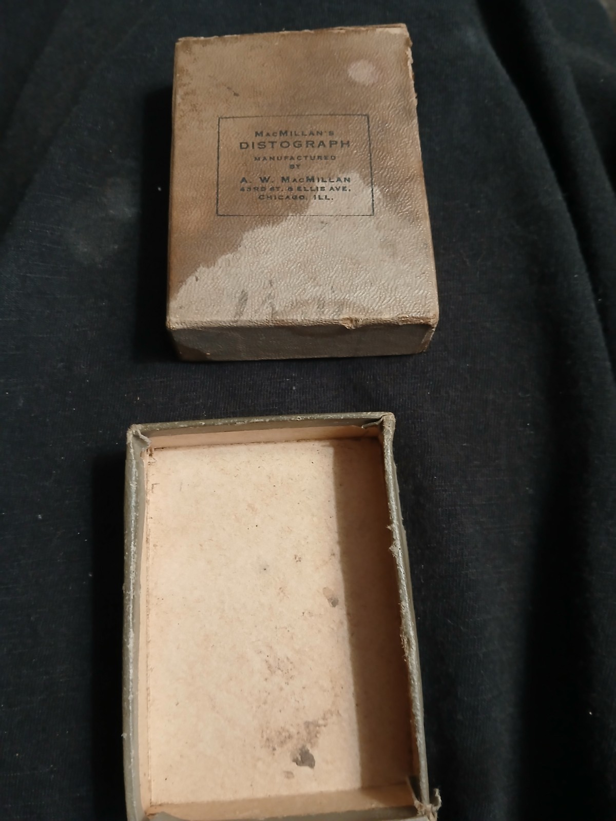 Distograph Circa 1918 Photo Equipment A.W. Macmillan