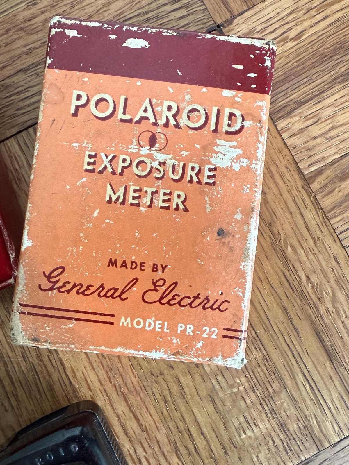 Vintage Polaroid Exposure Meter – General Electric Model PR-22 – Light Meter