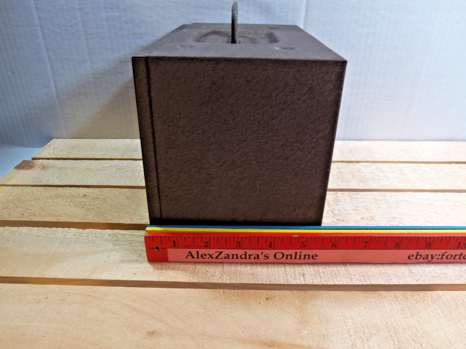 Fodeco 8mm Film Ejector Library Box Model 812 Carry Case with Old Movies