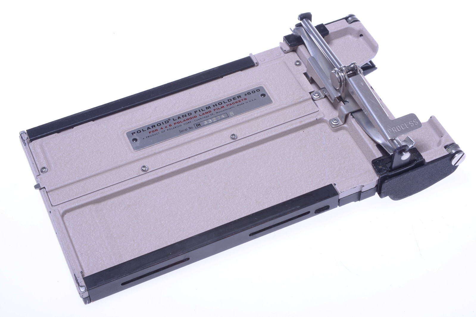 ✅ POLAROID 500 LAND SINGLE SHEET FILM HOLDER ADAPTER FITS GRAFLOK BACK CAMERA