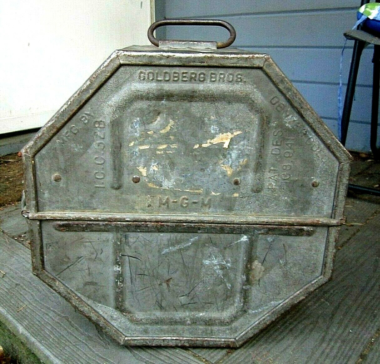Vintage MGM Movie Reel Shipping Cannister
