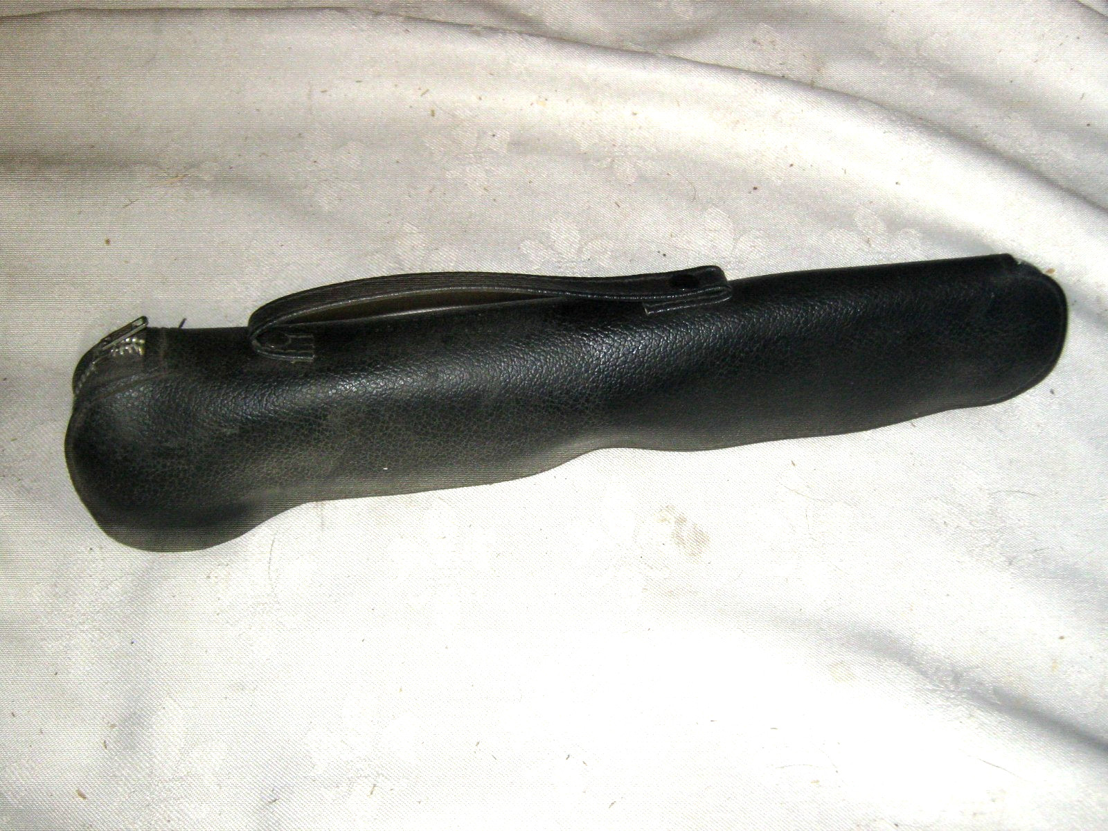 A Vintage Leather Cased Orion Chrome & Back Telescopic Leg Camera Tripod