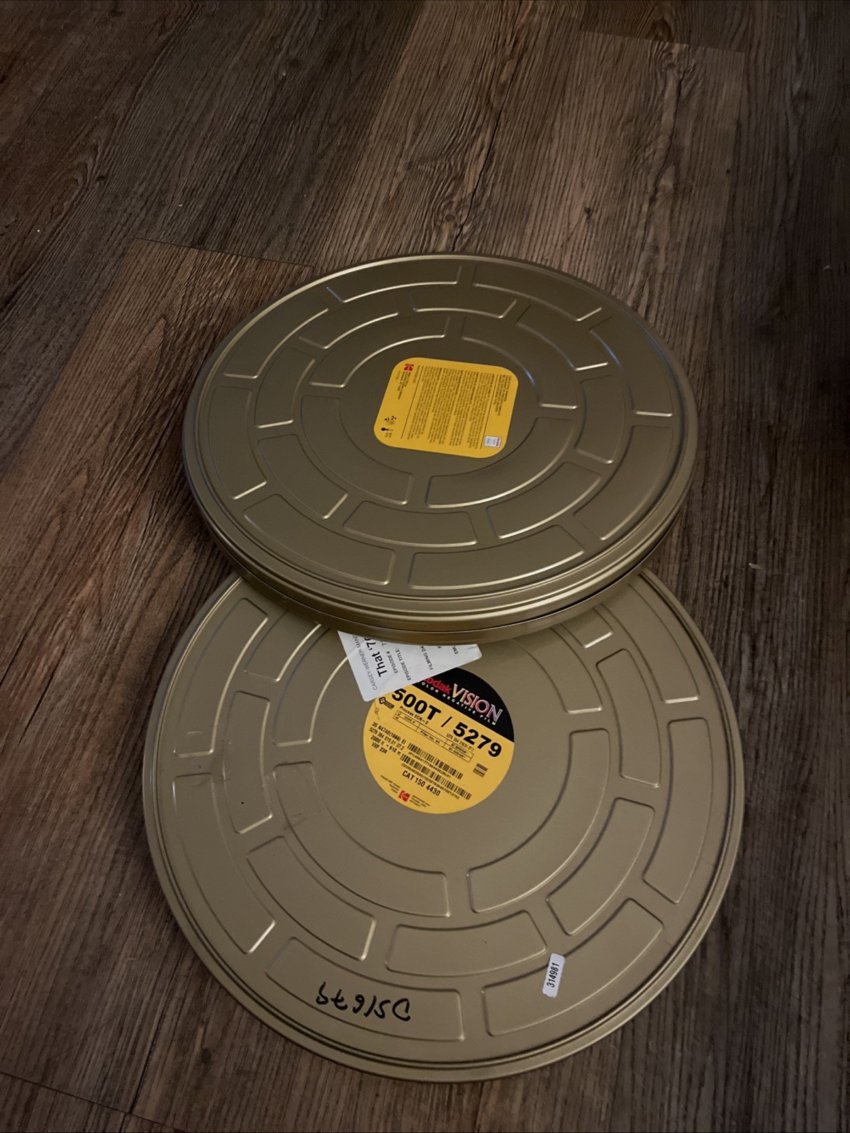 That 70s Show Prop Tin Can Canister 35mm Kodak Film Empty