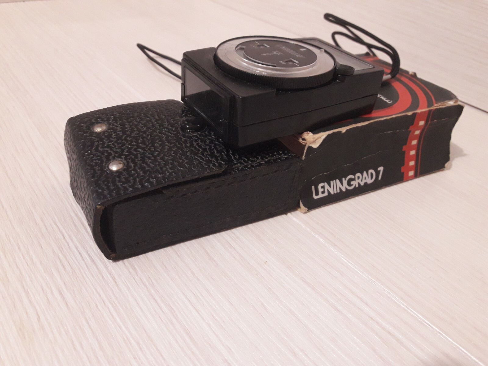Soviet vintage light meter Leningrad 7 Analog Photography Film Exposure Russian