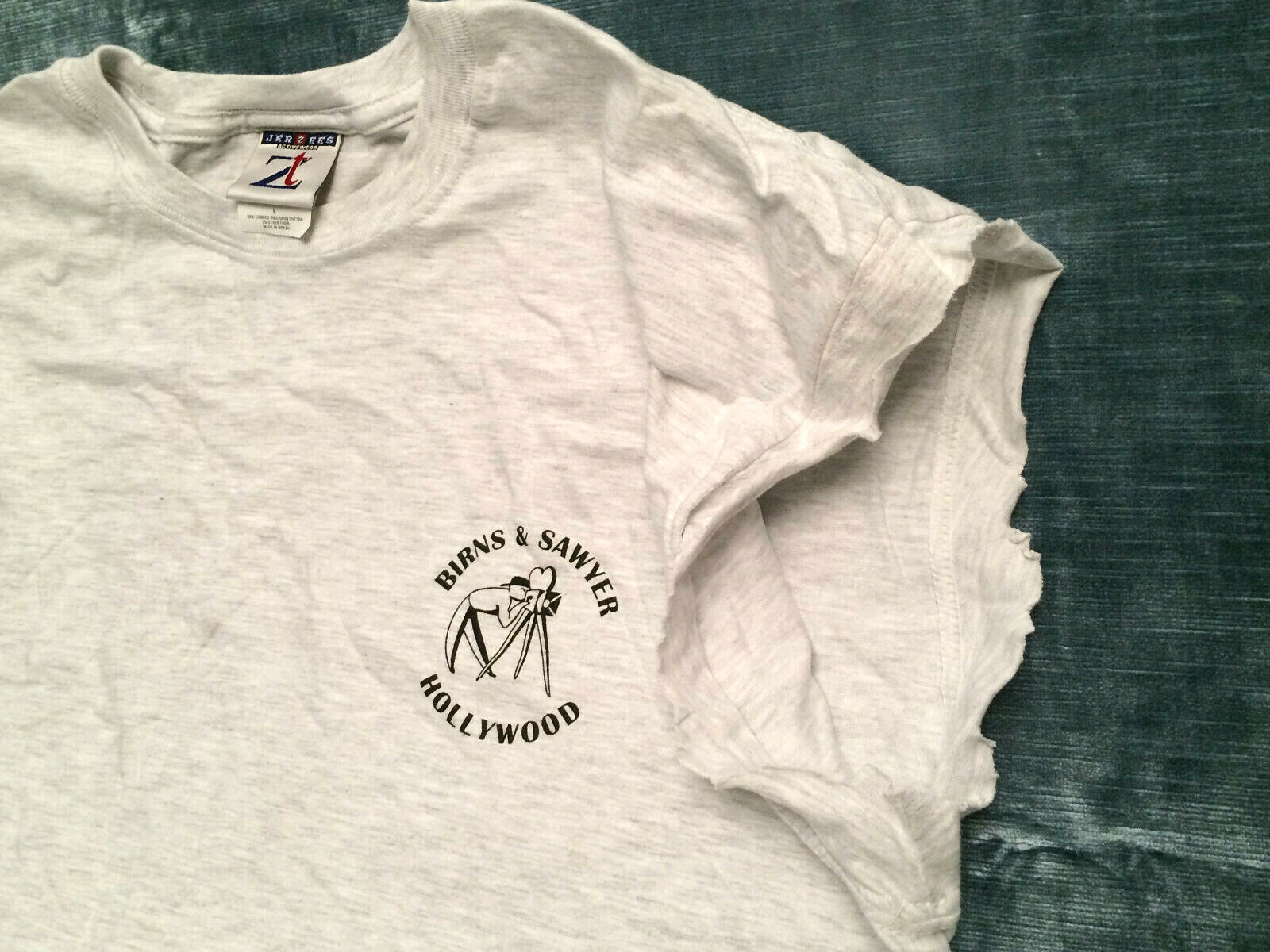 VINTAGE “BIRNS & SAWYER HOLLYWOOD” CAMERA RENTALS, T-SHIRT ARRI-CAM MITCHELL-CAM
