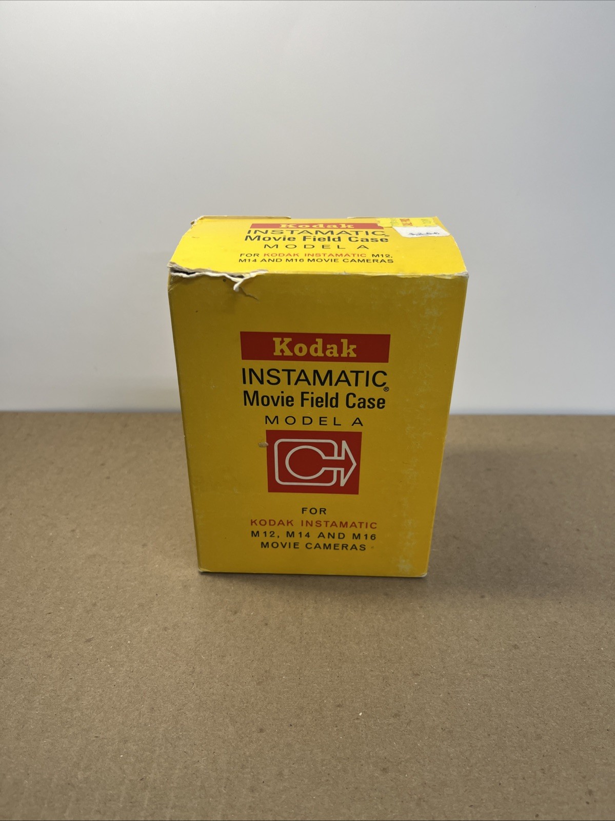 Vintage Kodak Instamatic Movie Field Case w/Carrying Strap Model A No Lid