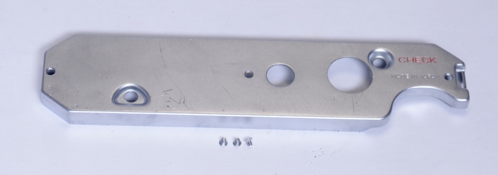 KONICA AutoReflex T Bottom Cover Plate w Screws Vintage SLR Film Camera Parts