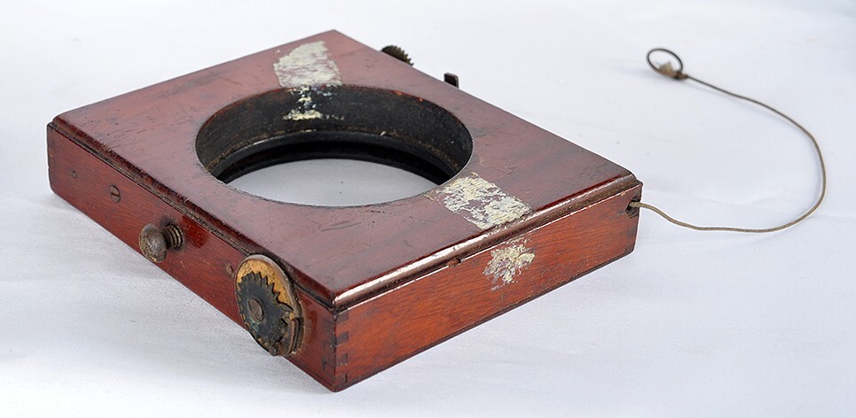Wooden Roller Blind Shutter 80mm For Brass Lens/Field Camera For Repair/Parts