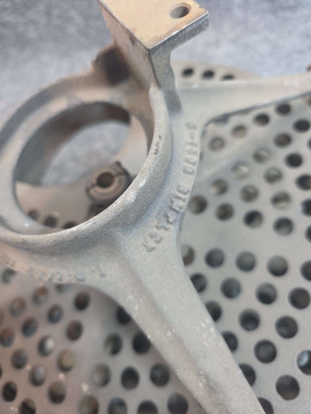 Vtg Simplex Projector Ventilated Flywheel Cooling Disc 1400 D Carbon Arc Vtg #4