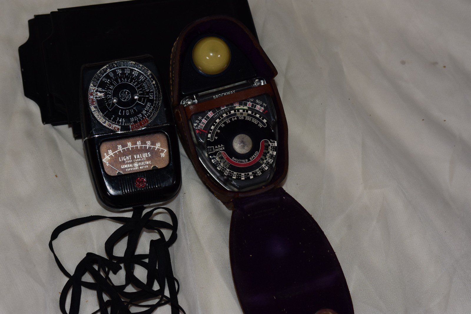Weird Photo Gear: 1 Camera, 3 Light Meters, 6 Film Holders Parts Only