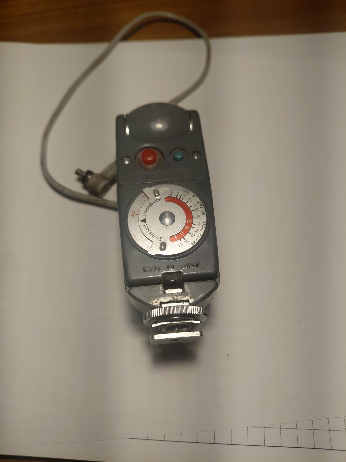 Honeywell Tilt A Mite Fan Camera Flash Attachment Made In Japan