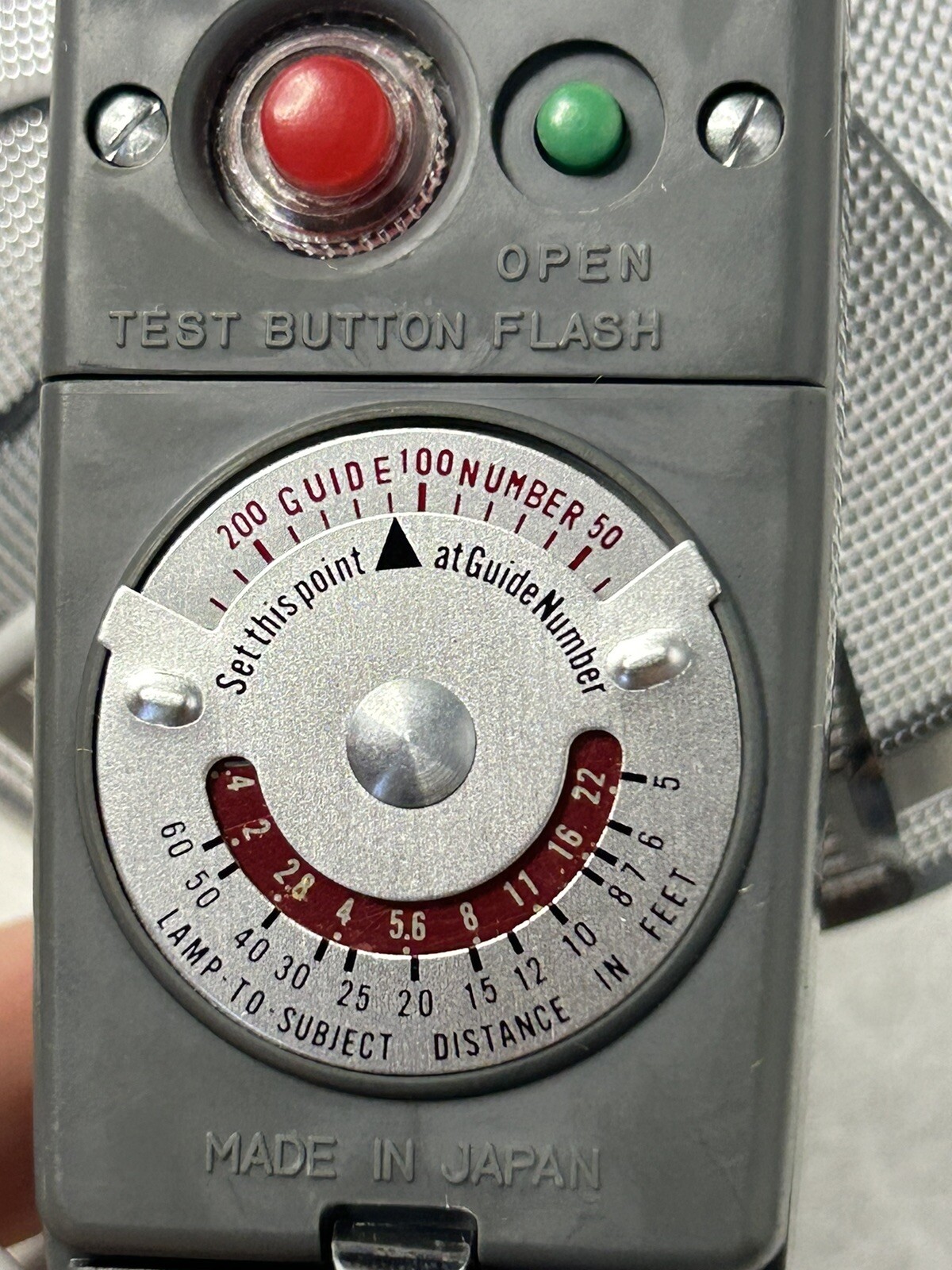 Vintage Honeywell Tilt A Mite Flash Reflector Metal Folding Portable Photography