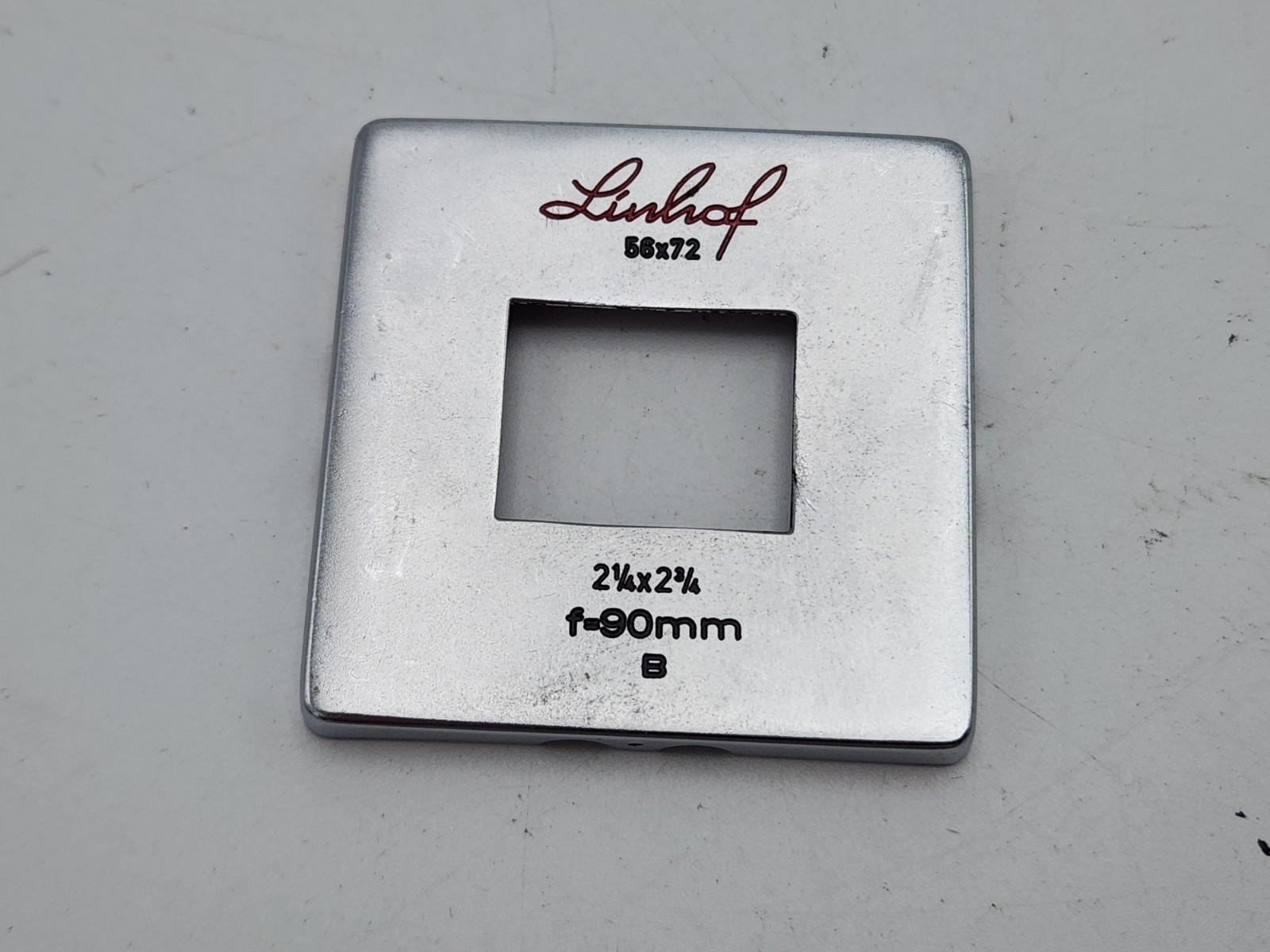 Linhof 56×72 2 1/4″ x 2 3/4″ 90mm Finder Mask for Super Technica 6×9 23 III & IV